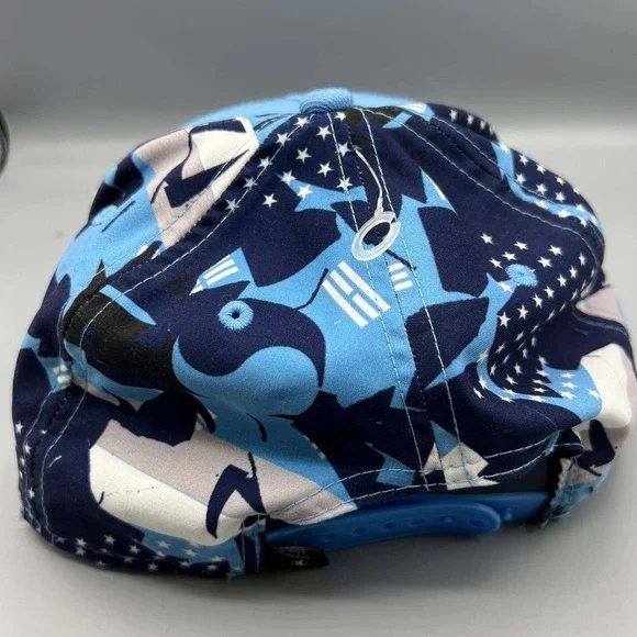 Air Jordan Worldwide Hat Men Blue Embroidered Jumpman Snap Back‎ Cap